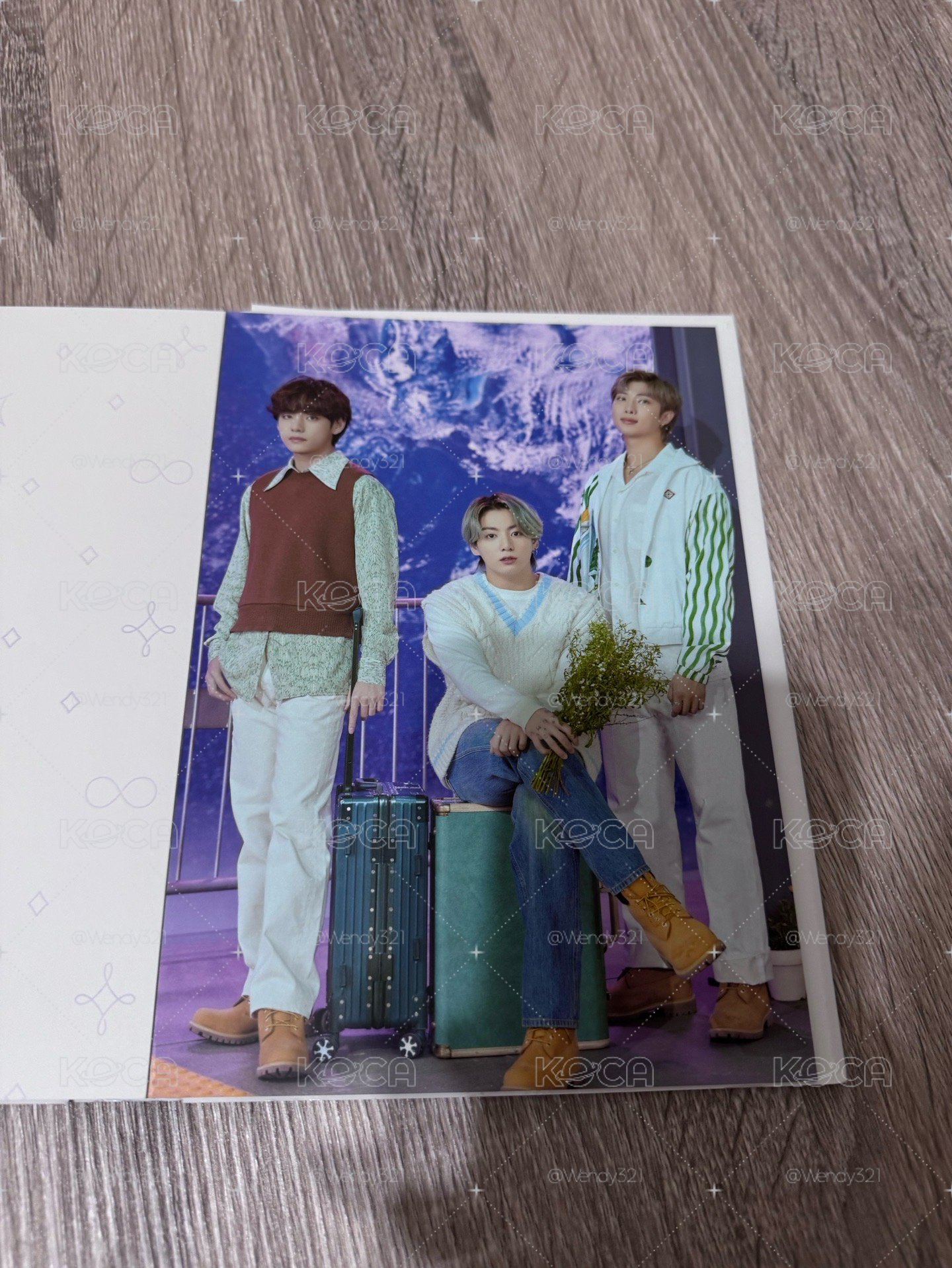 BTS 2021 SOWOOZOO 小宇宙明信片書