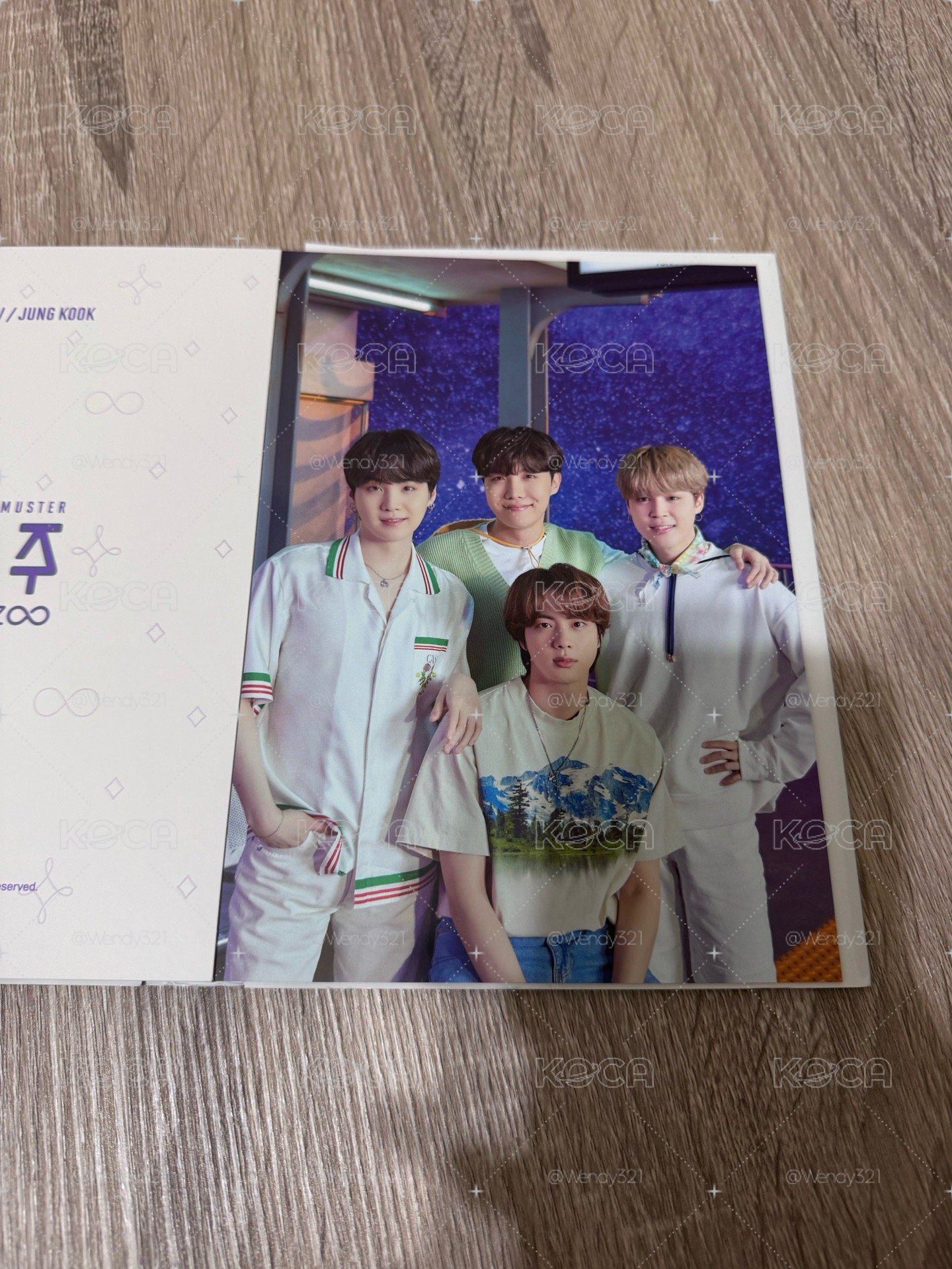 BTS 2021 SOWOOZOO 小宇宙明信片書