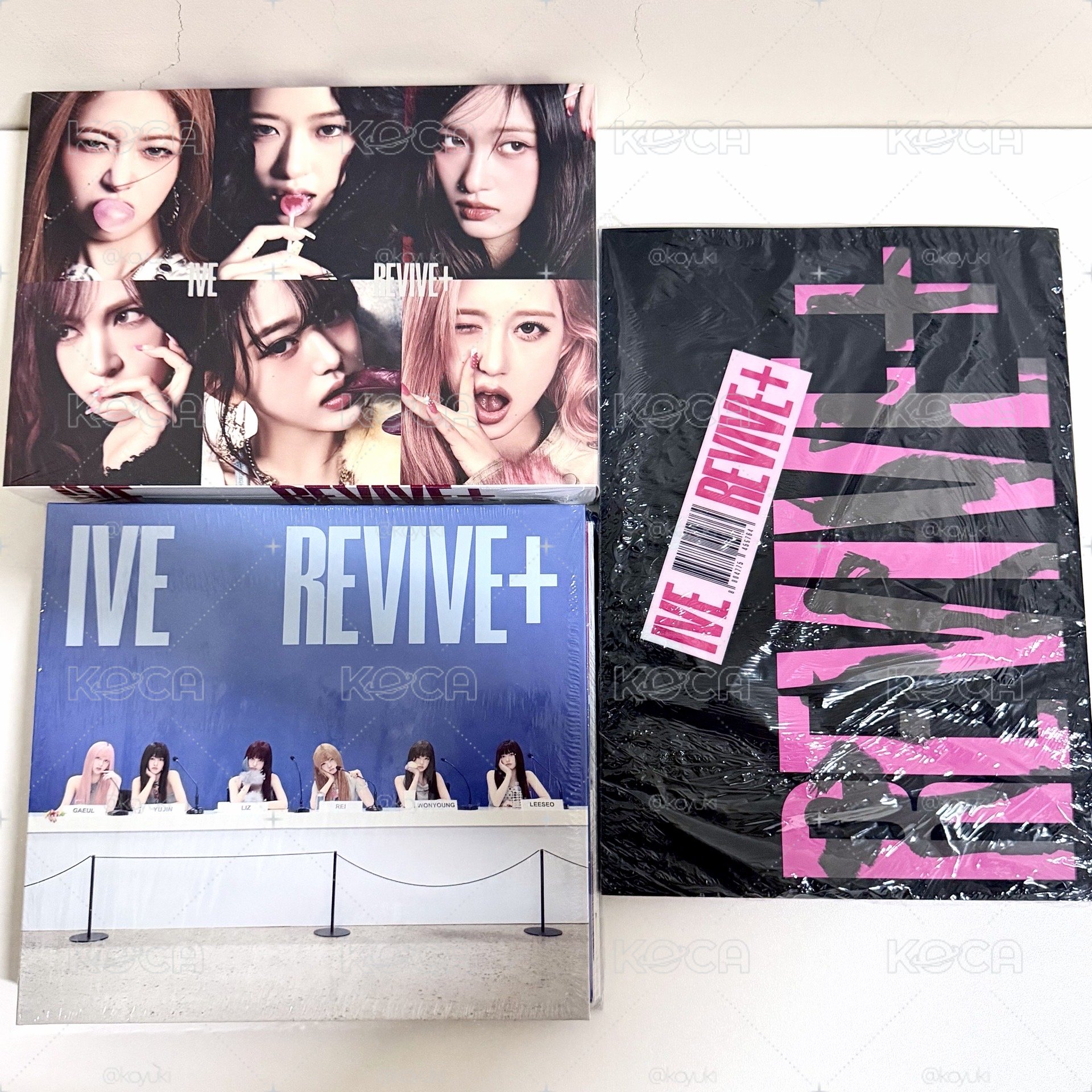 IVE REVIVE+未拆專三本一套