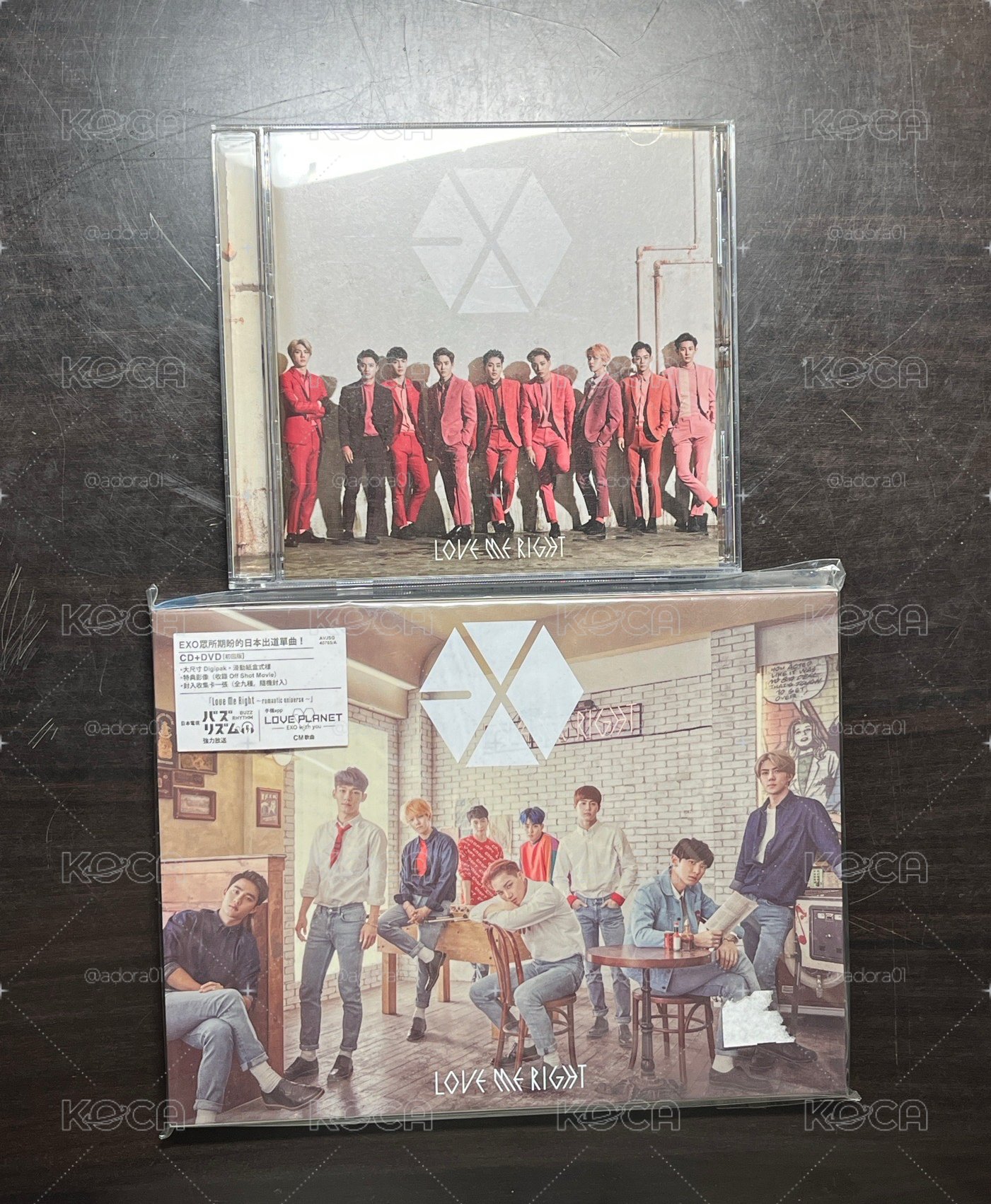 exo love me right 日專空專