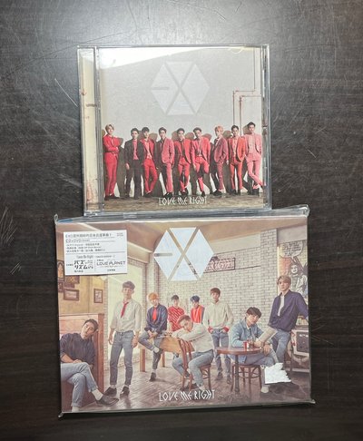 exo love me right 日專空專