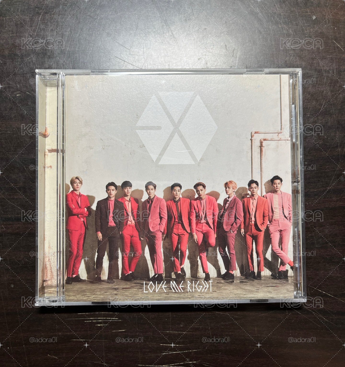 exo love me right 日專空專