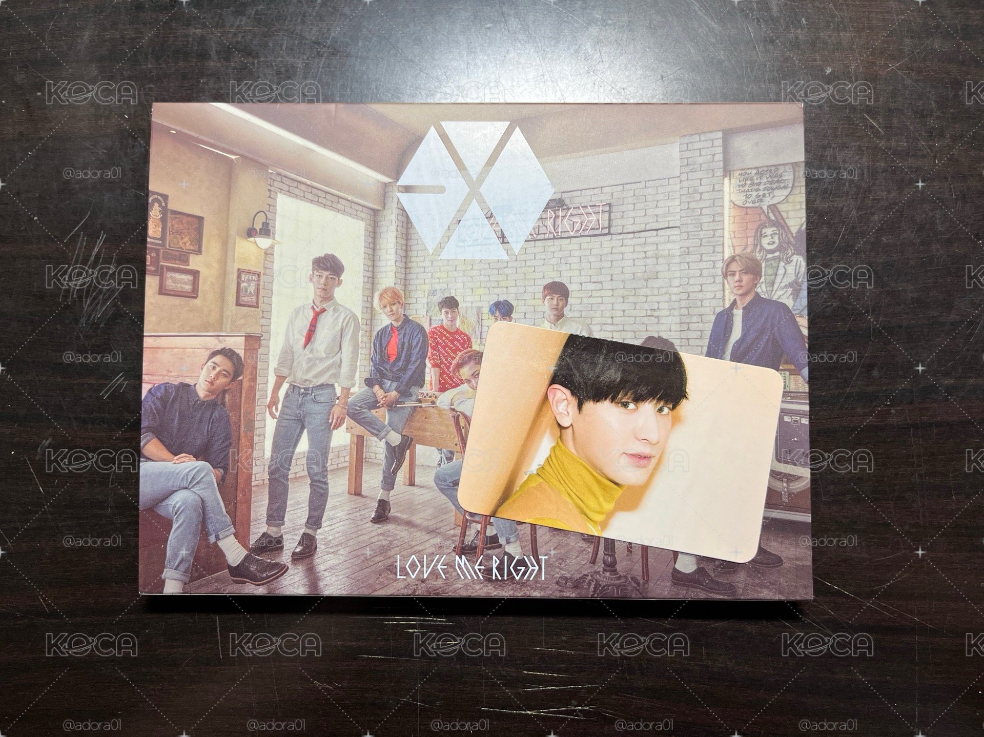 exo love me right 日專空專