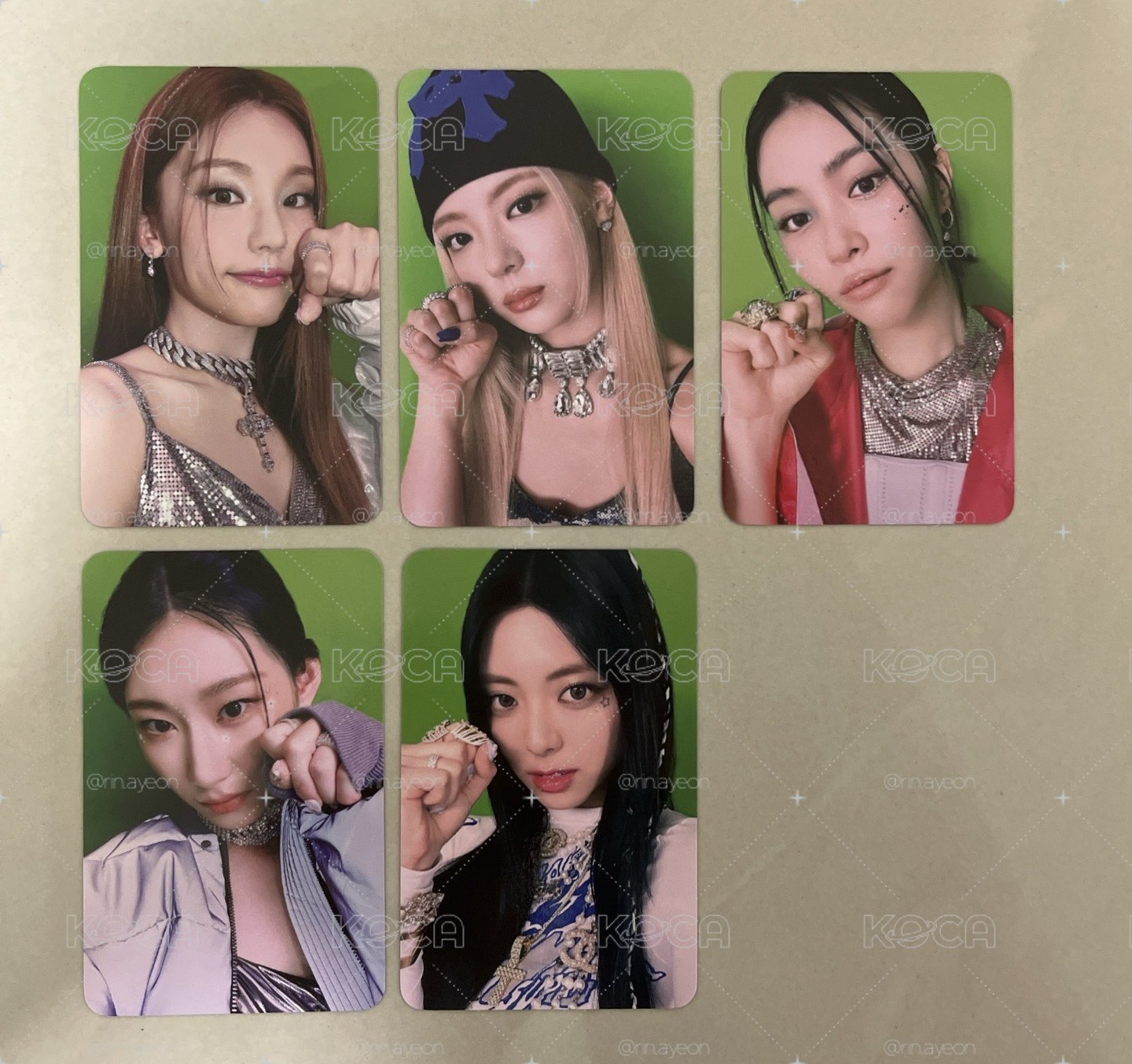 Itzy 迷七 JYP特典