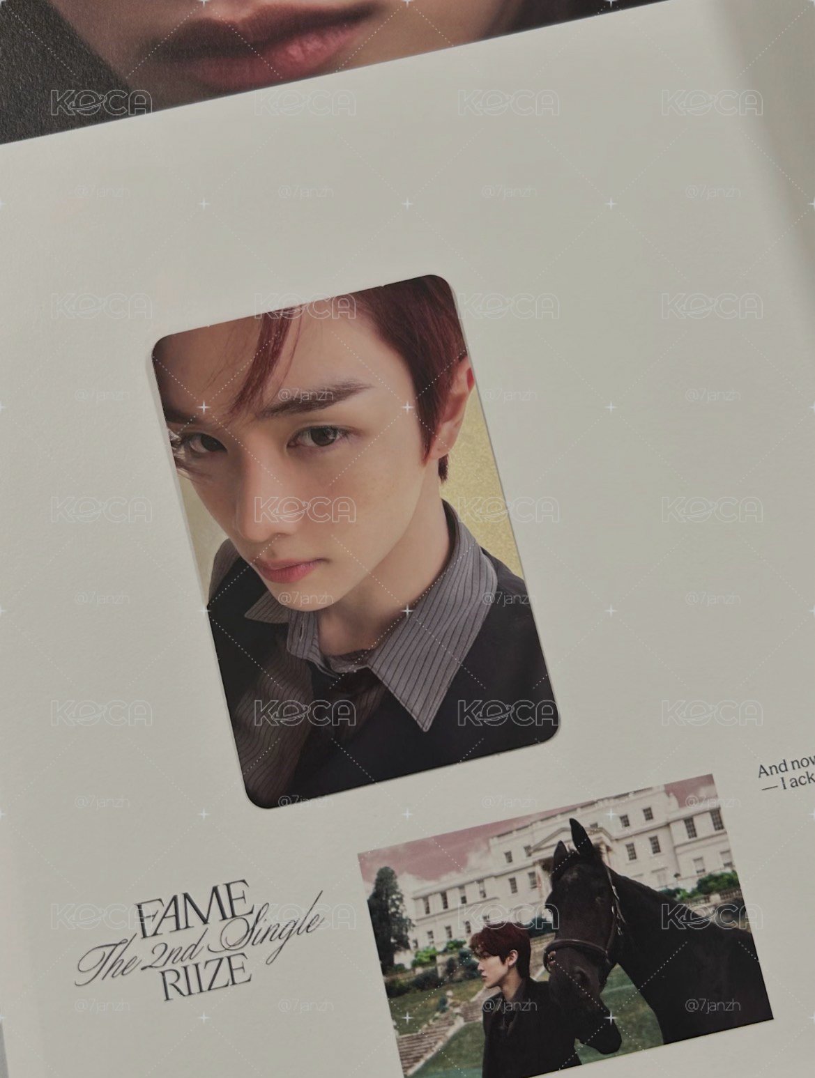 FAME PhotoBook 專卡