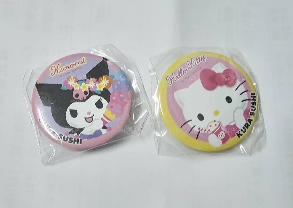 藏壽司 徽章 KITTY 庫洛米