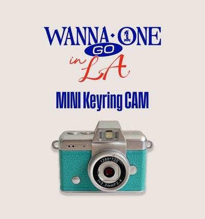 wanna one go 迷你相機吊飾📷