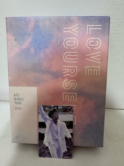 BTS WORLD TOUR 'LOVE YOURSELF' DVD(首爾）