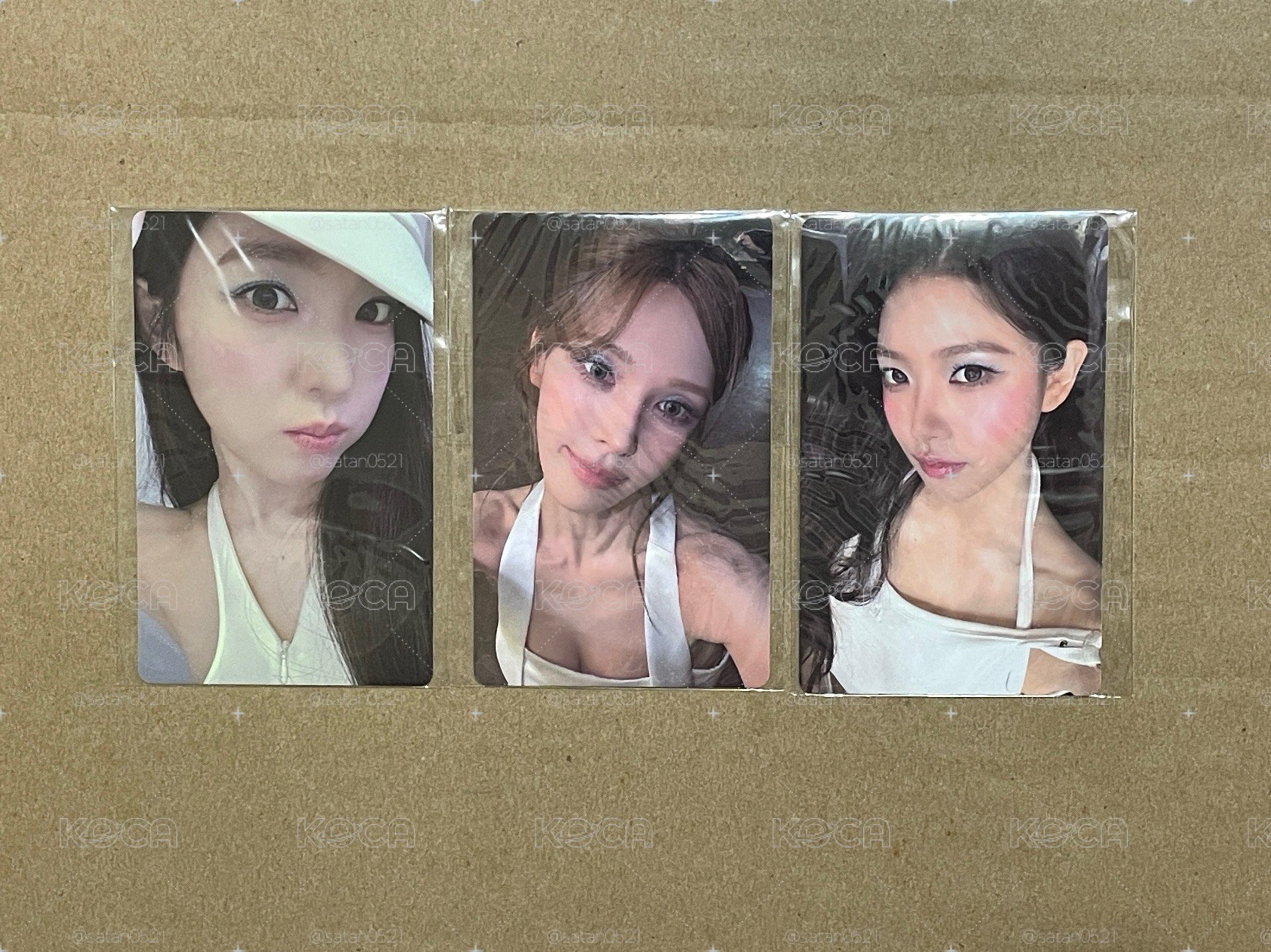 surfin’ boy studio choom wvs 特典卡 Irene Wendy Yeri