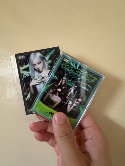 AESPA × GAS TRADING CARDS - COMPLETE 5 SET 官方聯名收藏卡