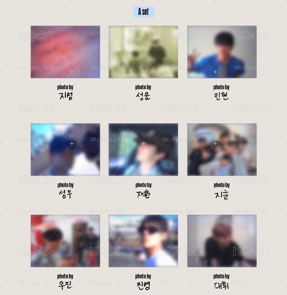 Wannaone 迷你相機鑰匙圈