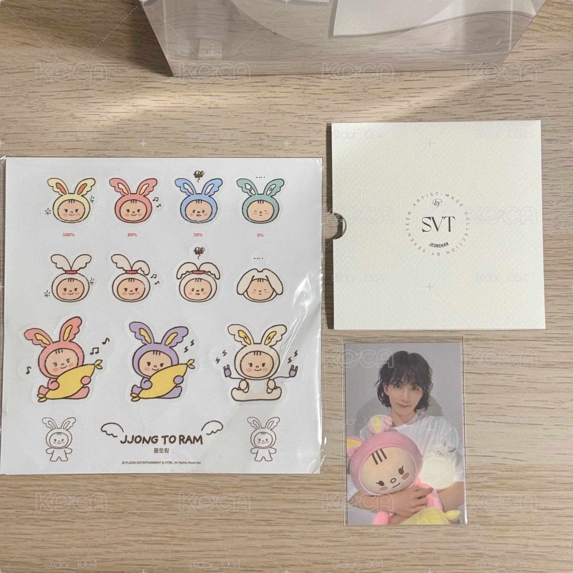 Seventeen 淨漢 JJONG TO RAM 夜燈