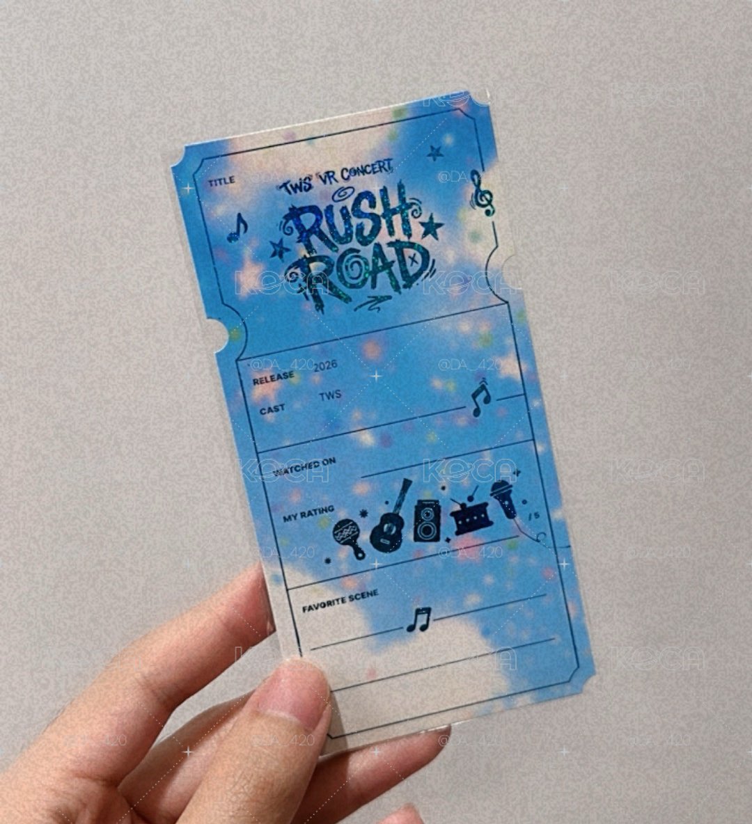 TWS RUSH ROAD VR演唱會特典（全部出售、不拆）