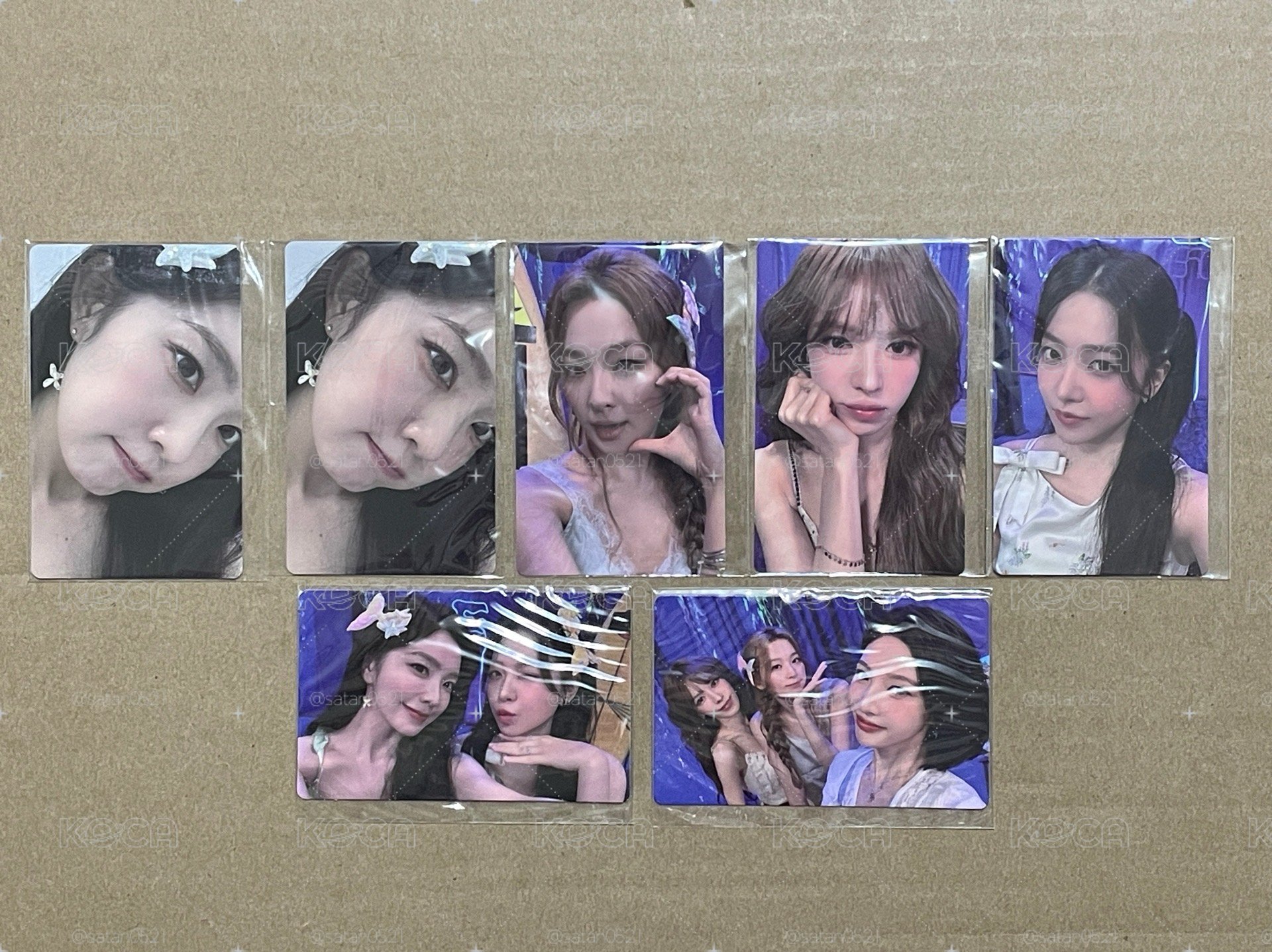 surfin’ boy wvs 直播特典卡 Irene Seulgi Wendy Yeri