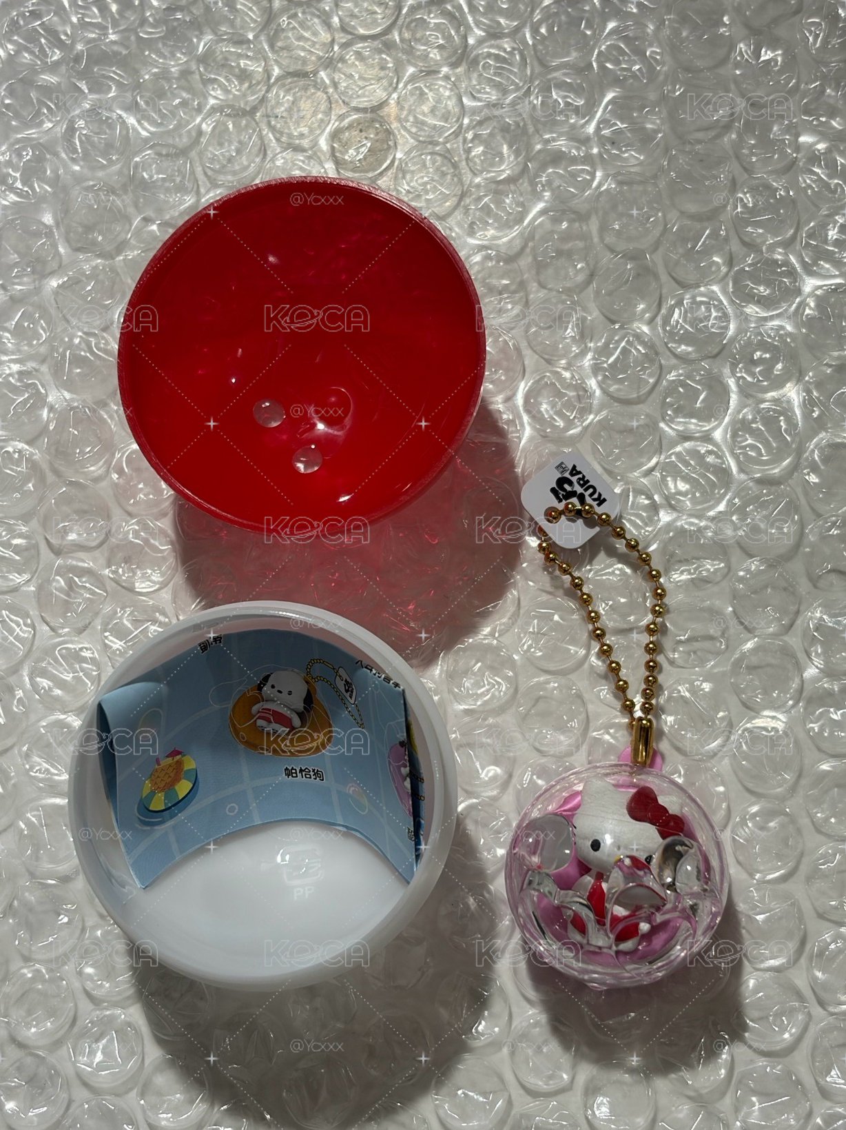 kitty 藏壽司公仔吊飾 