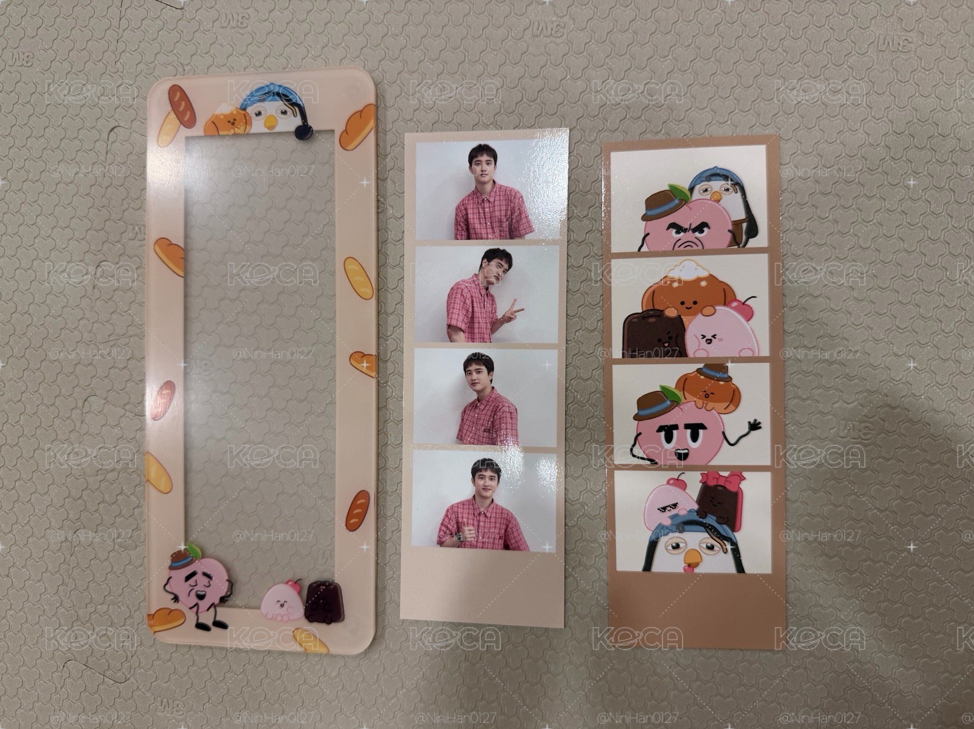 全新僅拆檢 都敬秀🐧嘟 吉冷快閃店 四格照卡套組
