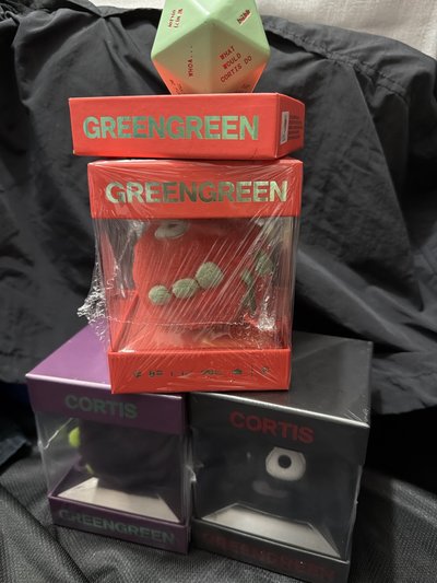 cortis green green球專三版未拆送骰專