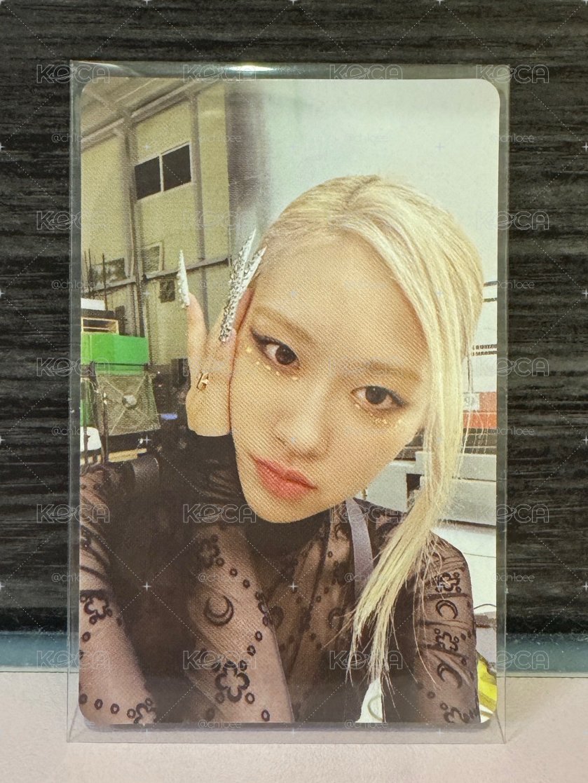 BLACKPINK(妮、肉）BORN PINK 專輯卡 Digipack A ver.
