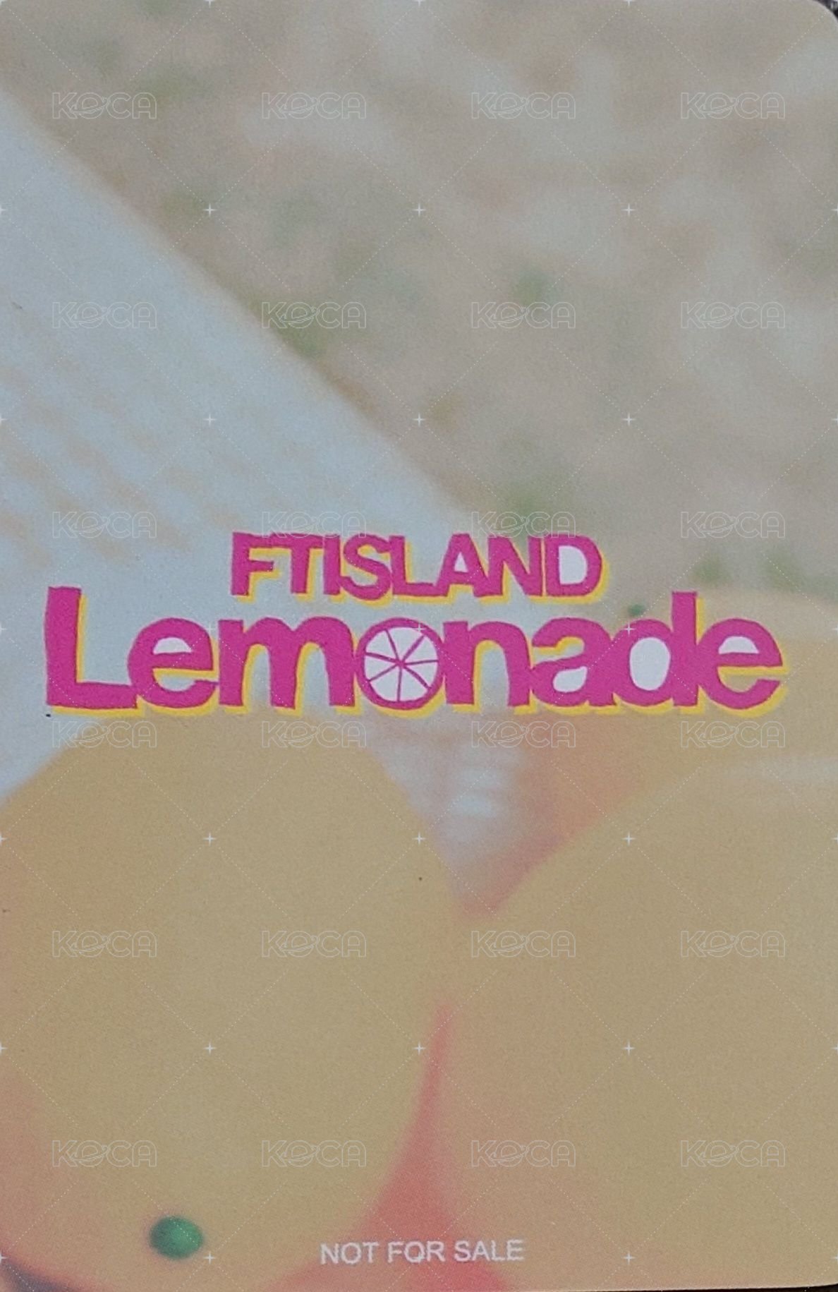 Lemonade 塔店 特典卡  背面