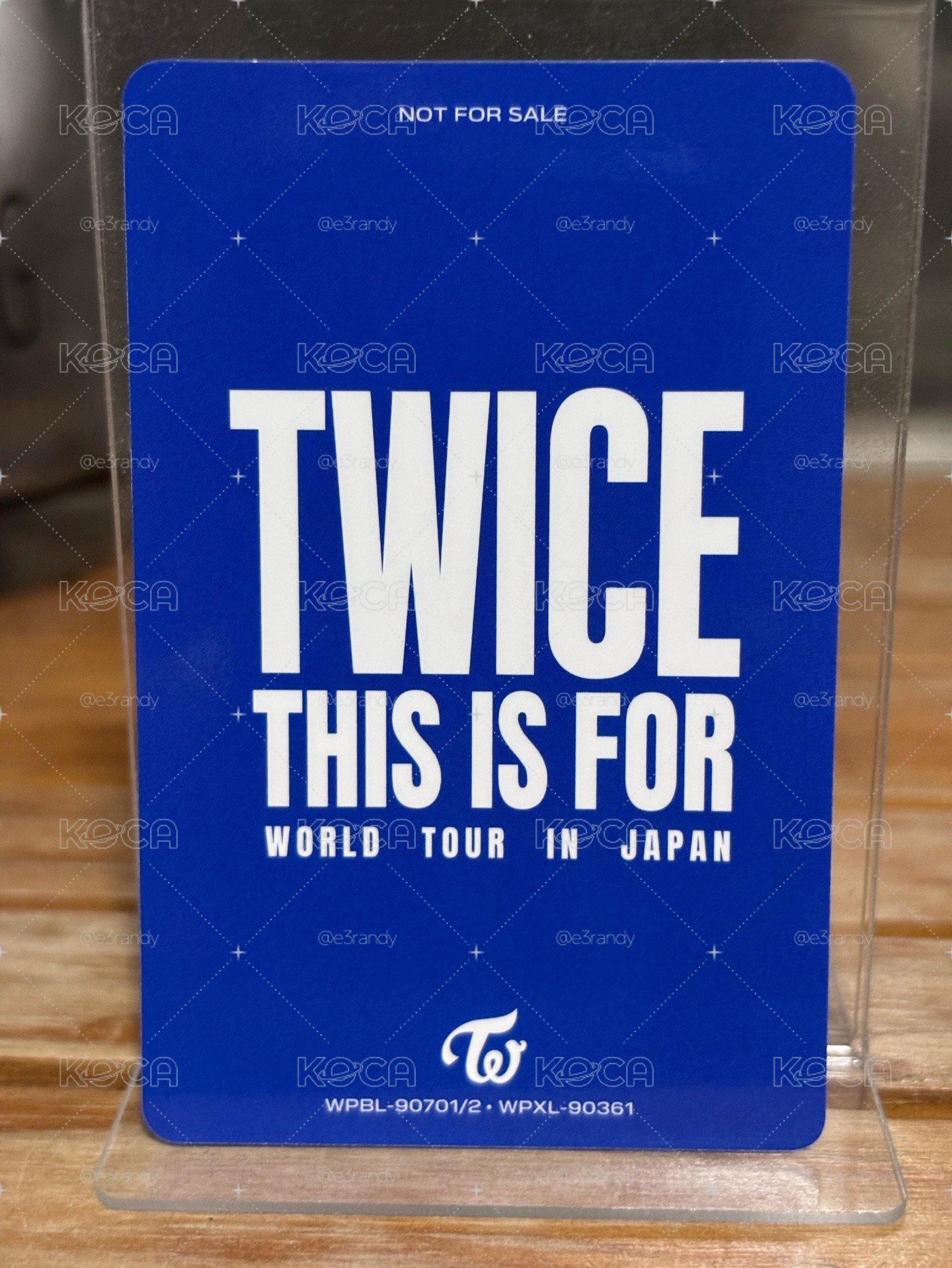 朴志效 Jihyo This is For 六巡 東蛋場 演唱會DVD CD卡 初回限定盤