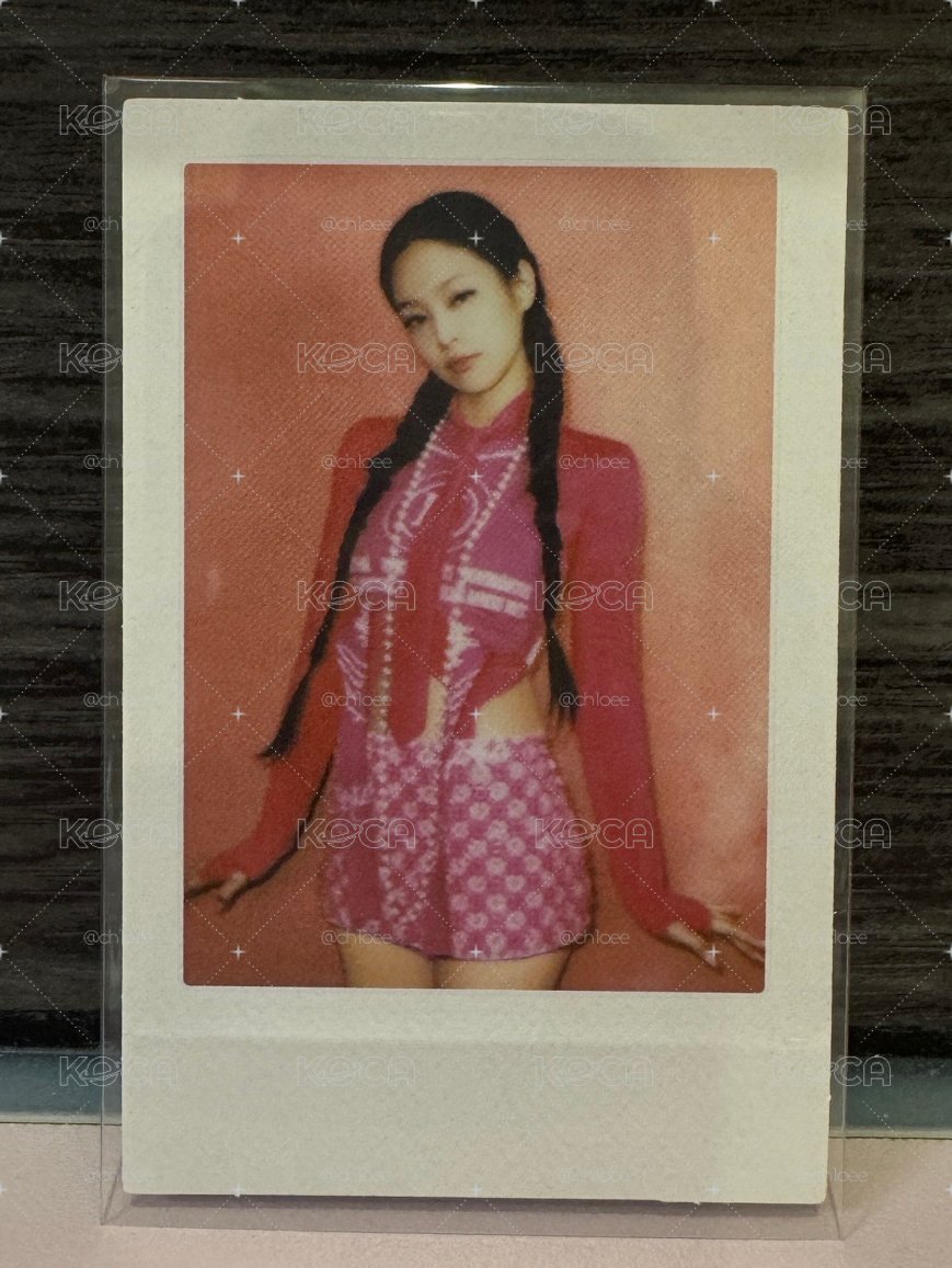 Blackpink(妮、肉、莎）BORN PINK 拍立得 專輯卡 