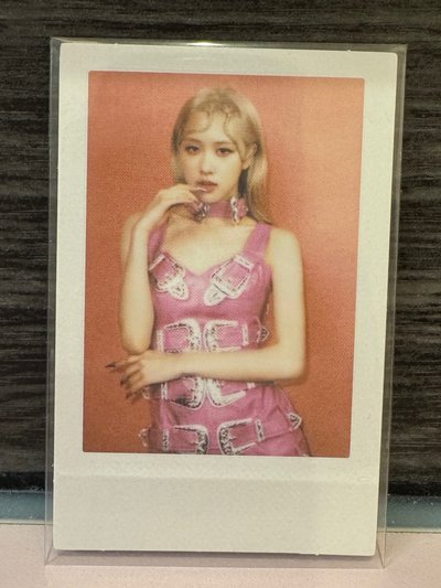 Blackpink(妮、肉、莎）BORN PINK 拍立得 專輯卡 