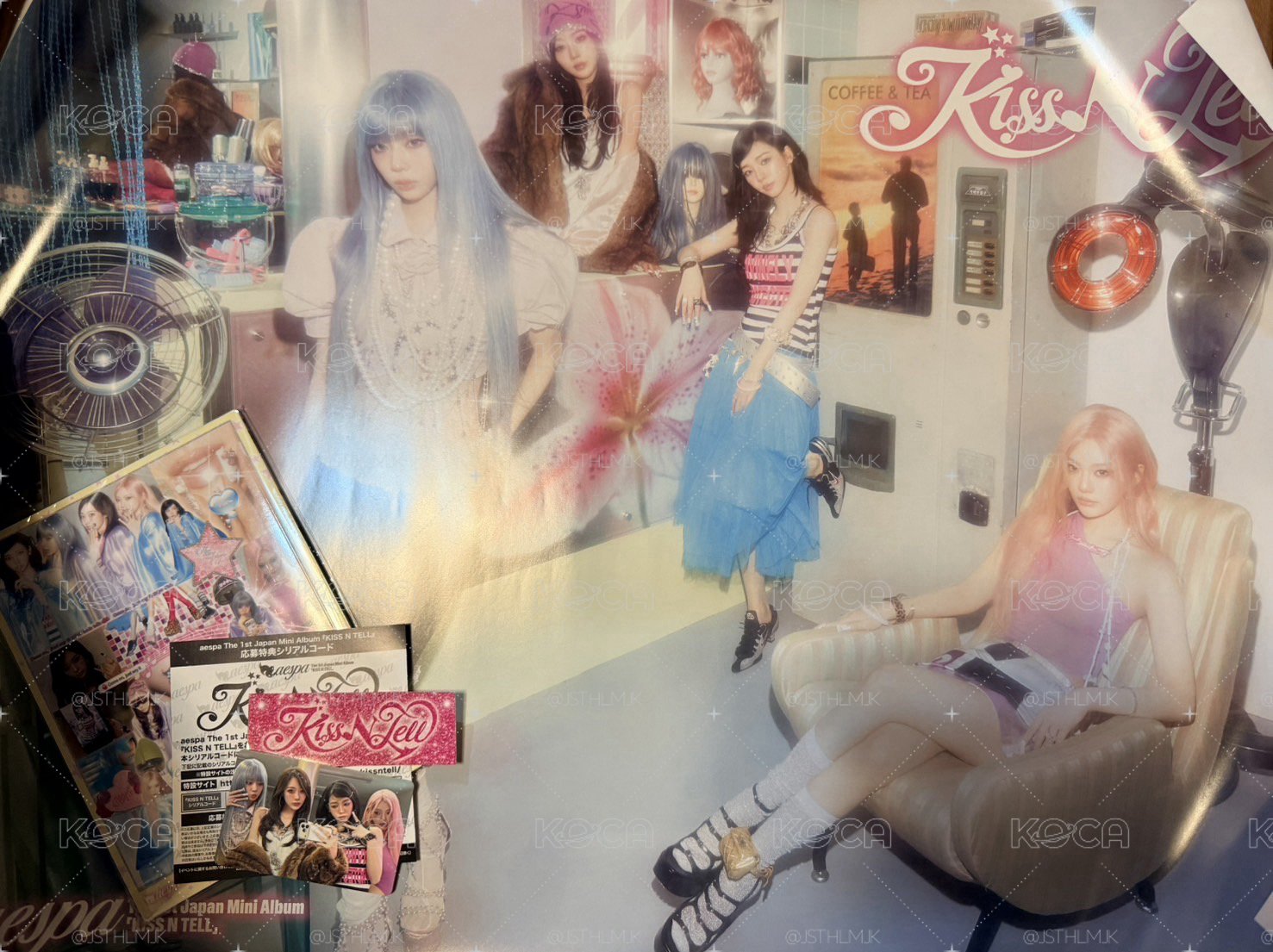 🖤代友售AESPA KISS N TELL LIMITED EDITION VER.專輯