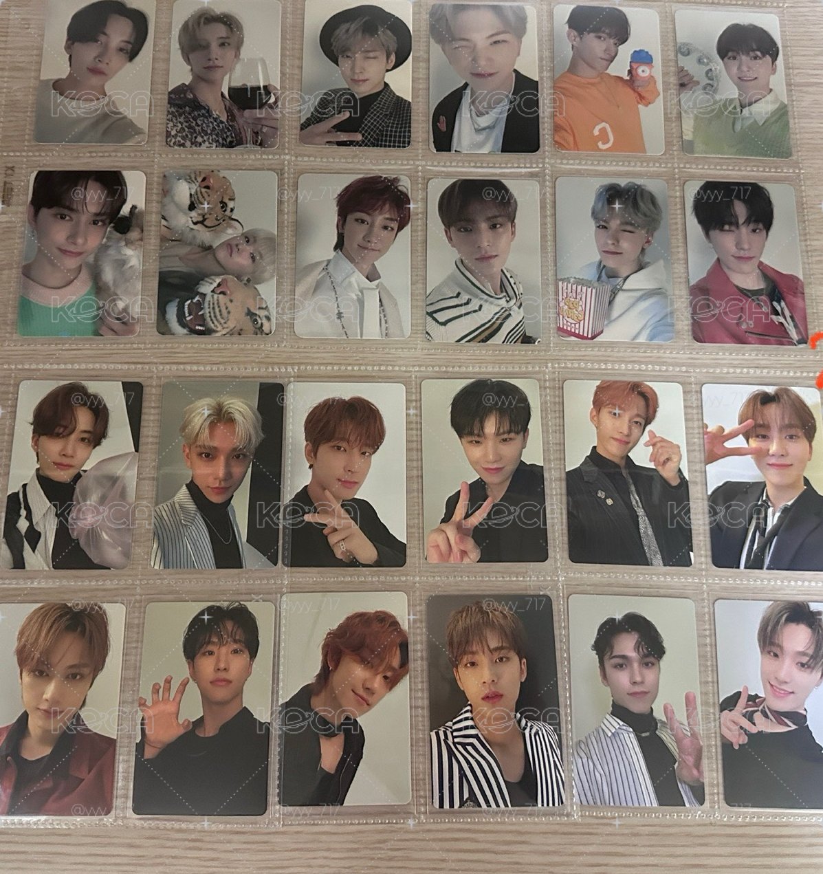 seventeen 20、21年曆卡
