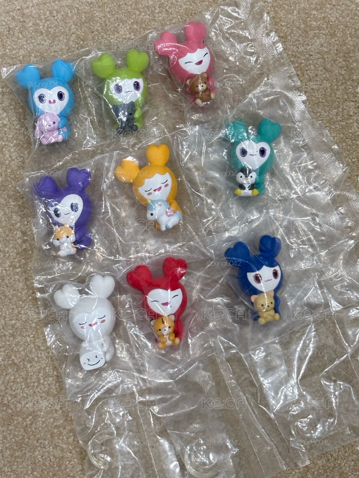 lovelys 三代動物扭蛋 全新