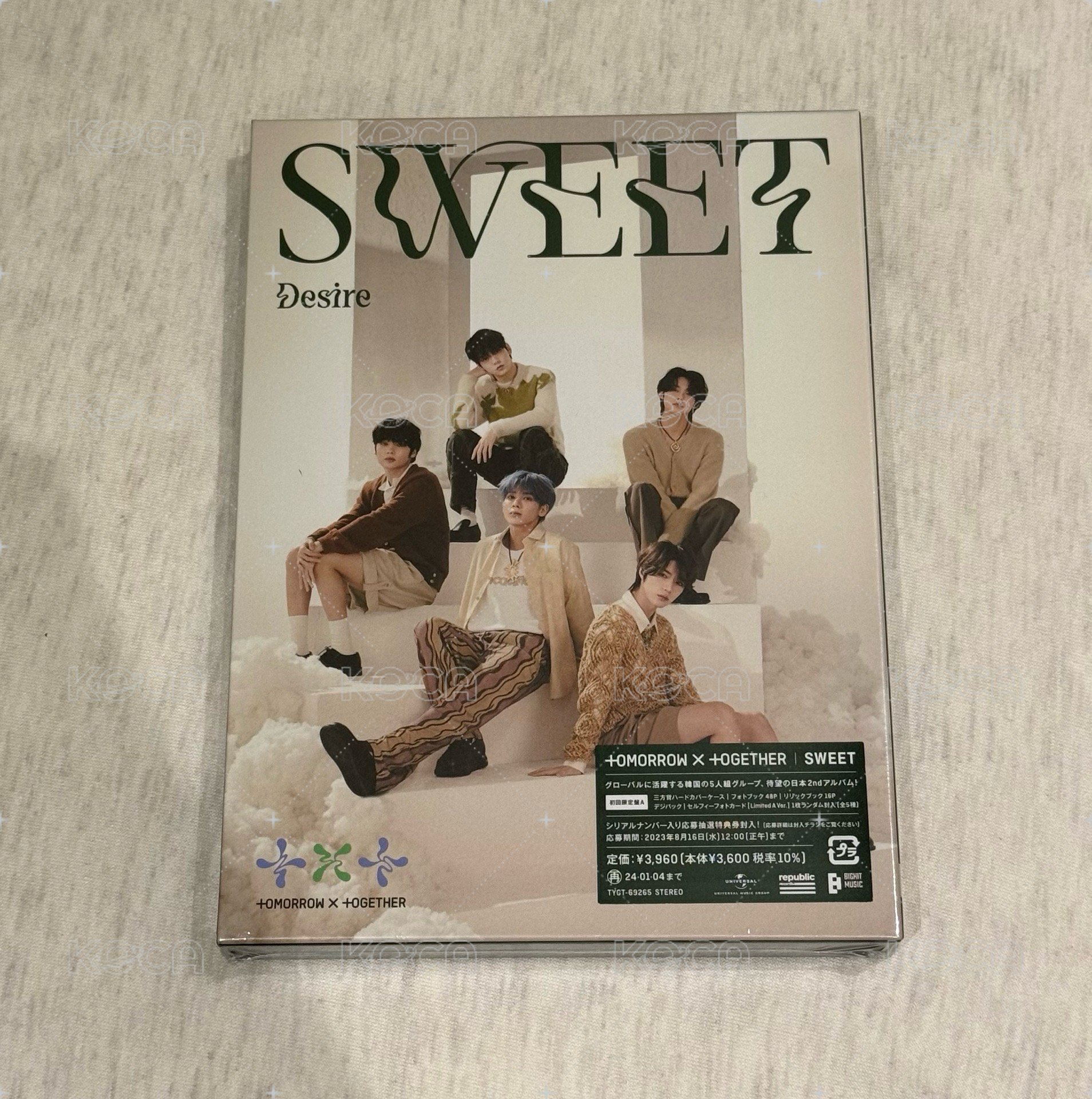 SWEET初回A未拆