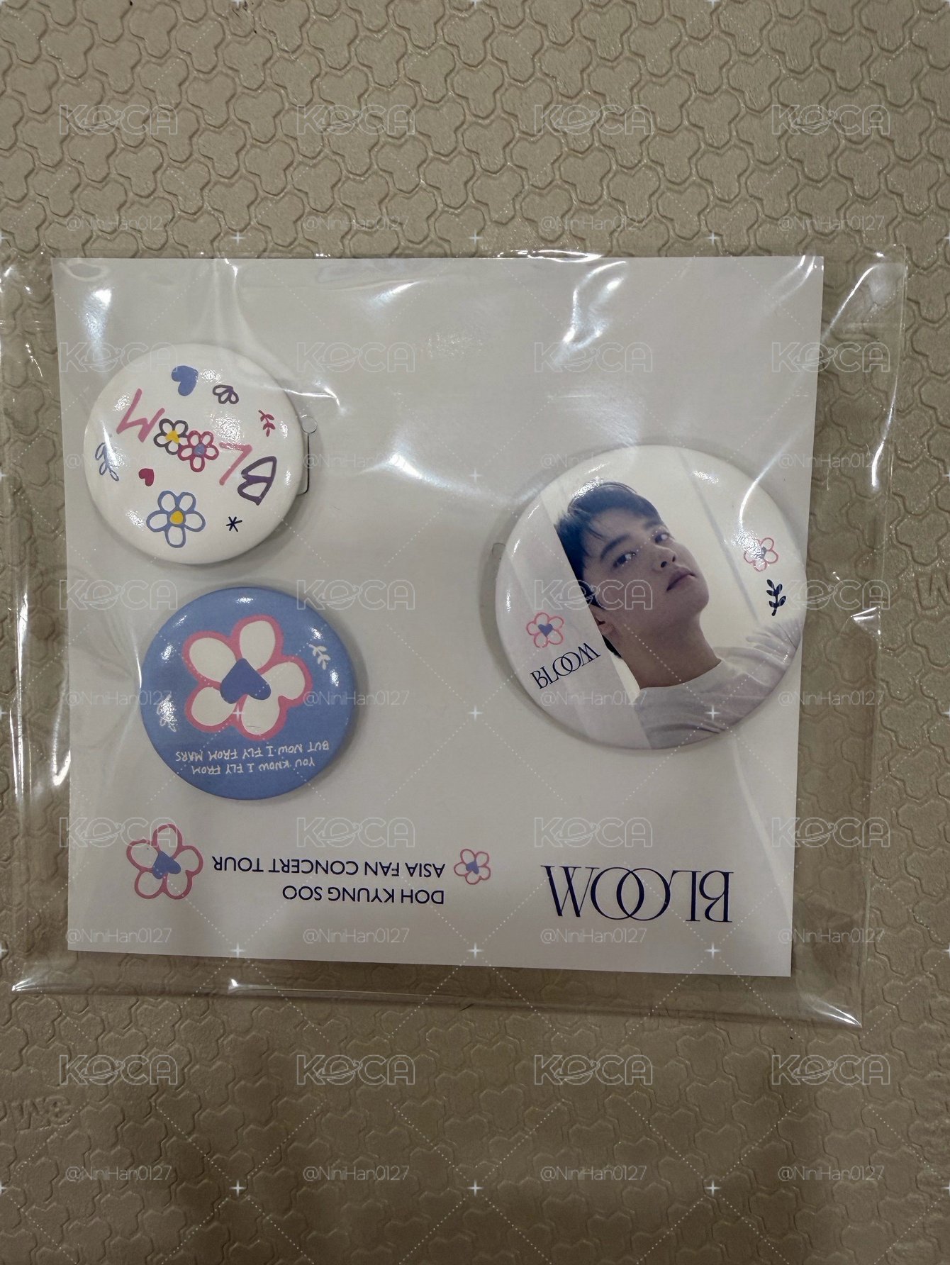 都敬秀🐧嘟 2024BLOOM 香港徽章組