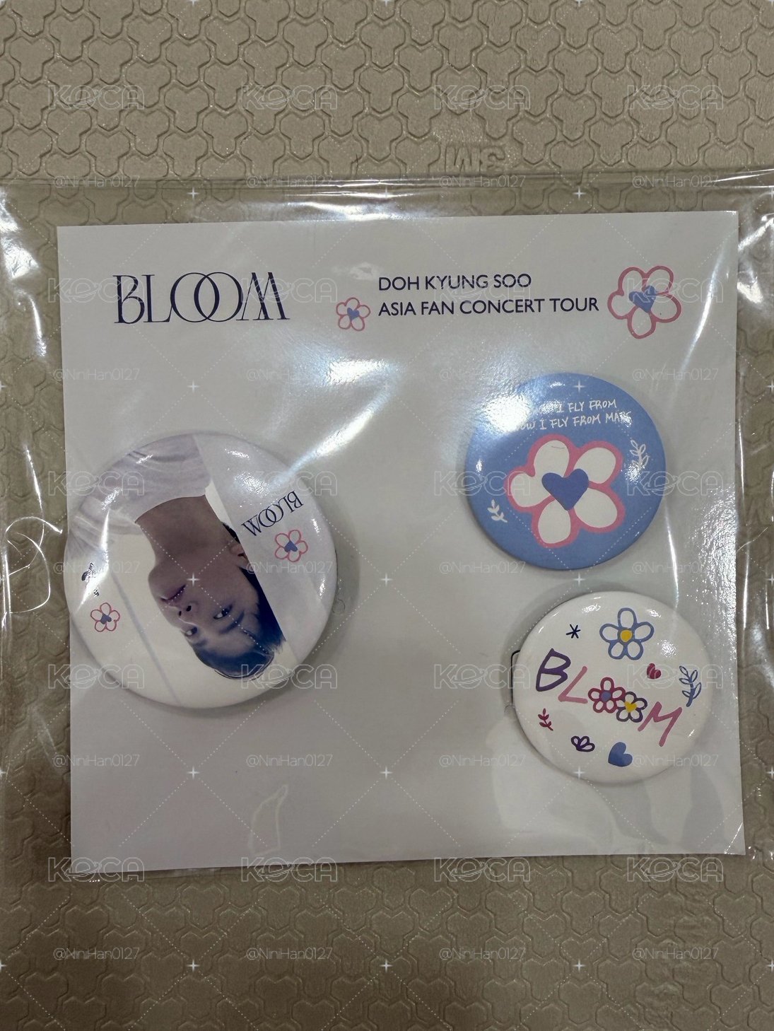 都敬秀🐧嘟 2024BLOOM 香港徽章組