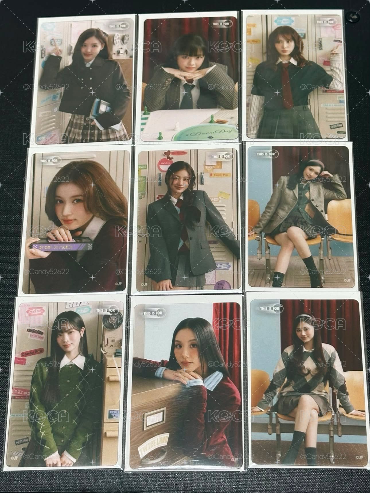 TWICE 新國立線下一番賞 參加賞透卡 3套一起出