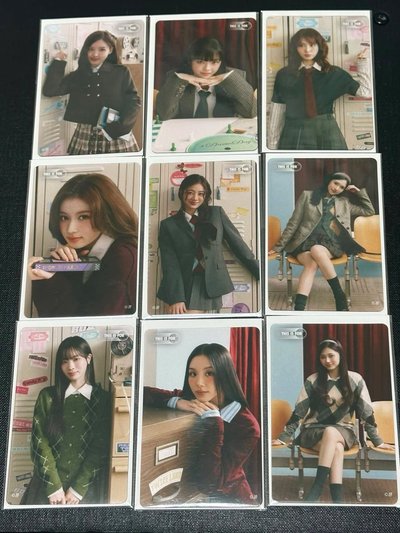 TWICE 新國立線下一番賞 參加賞透卡 3套一起出