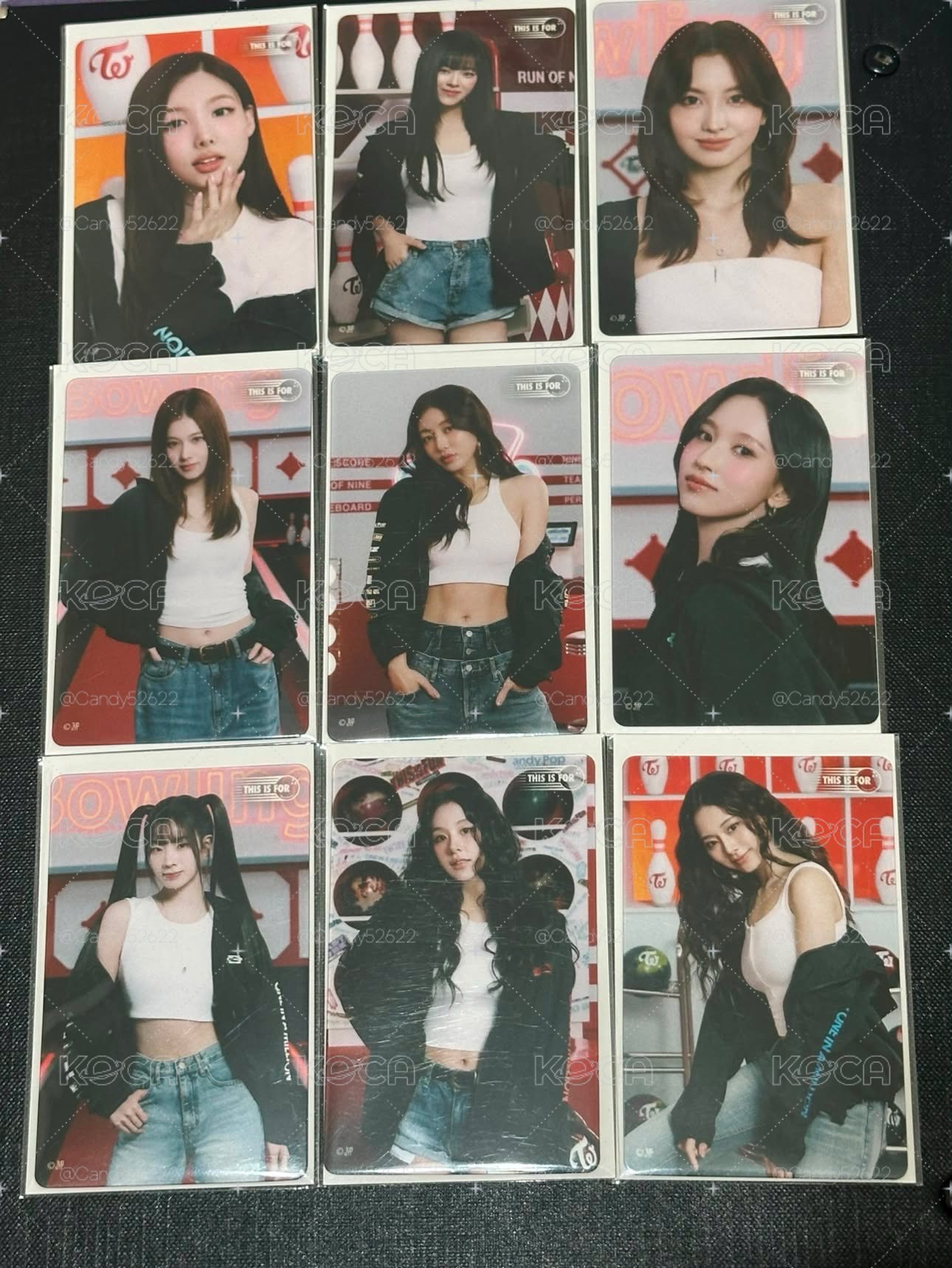TWICE 新國立線下一番賞 參加賞透卡 3套一起出