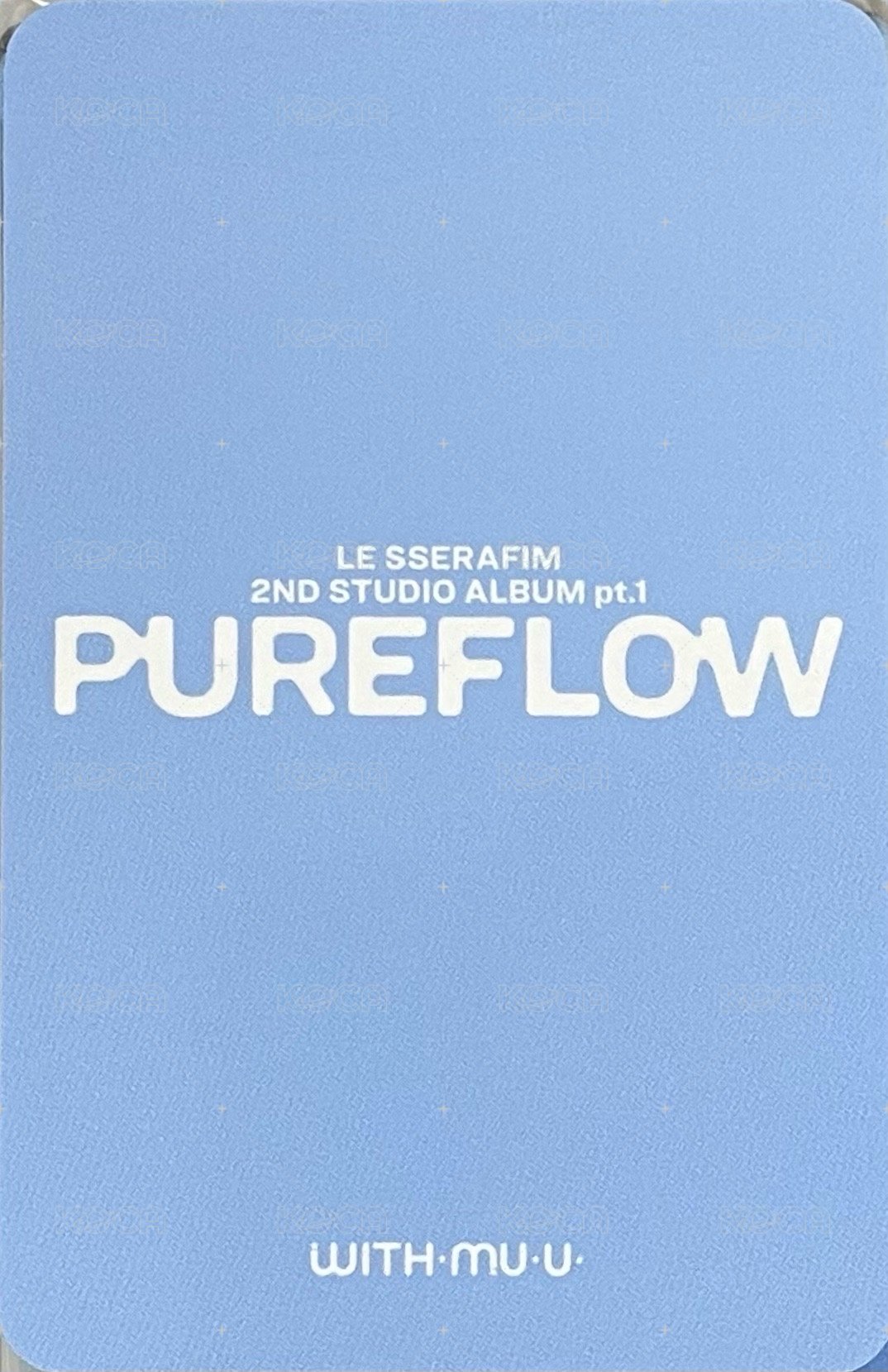 PUREFLOW wm 簽售卡 線上ver. 背面
