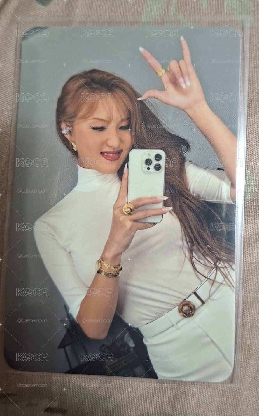 MAMAMOO HWASA the 1st FANCON TOUR [Twits] Tin case 周邊卡 