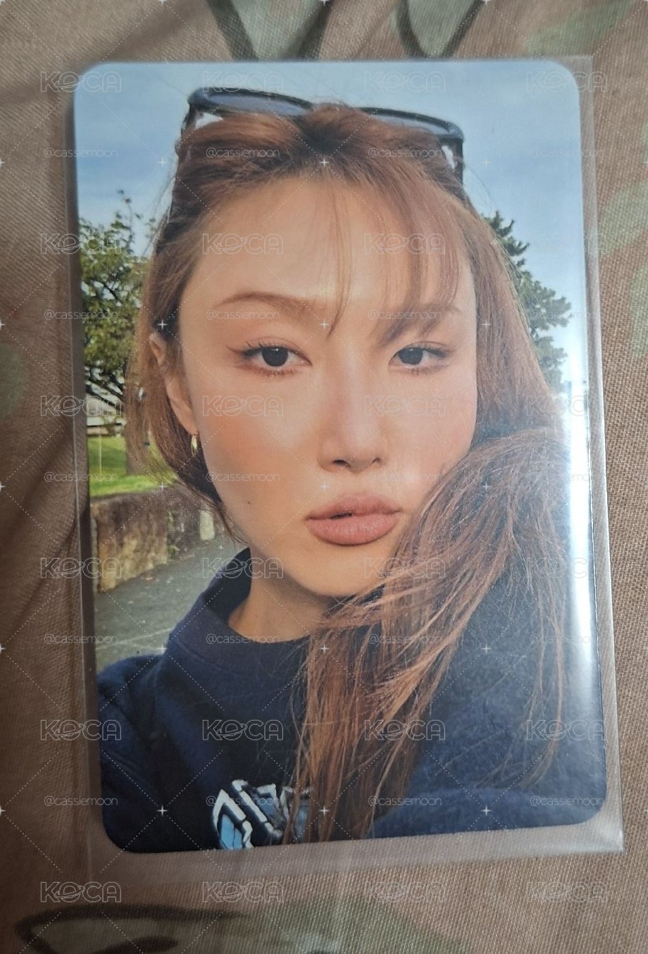 MAMAMOO HWASA the 1st FANCON TOUR [Twits] Tin case 周邊卡 