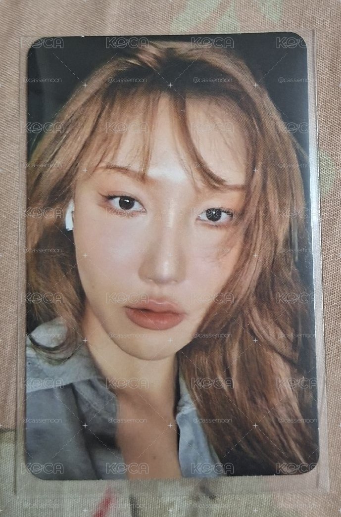 MAMAMOO HWASA the 1st FANCON TOUR [Twits] Tin case 周邊卡 