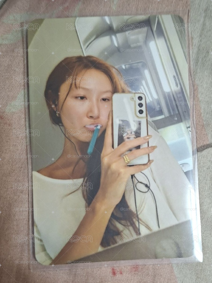 MAMAMOO HWASA the 1st FANCON TOUR [Twits] Tin case 周邊卡 