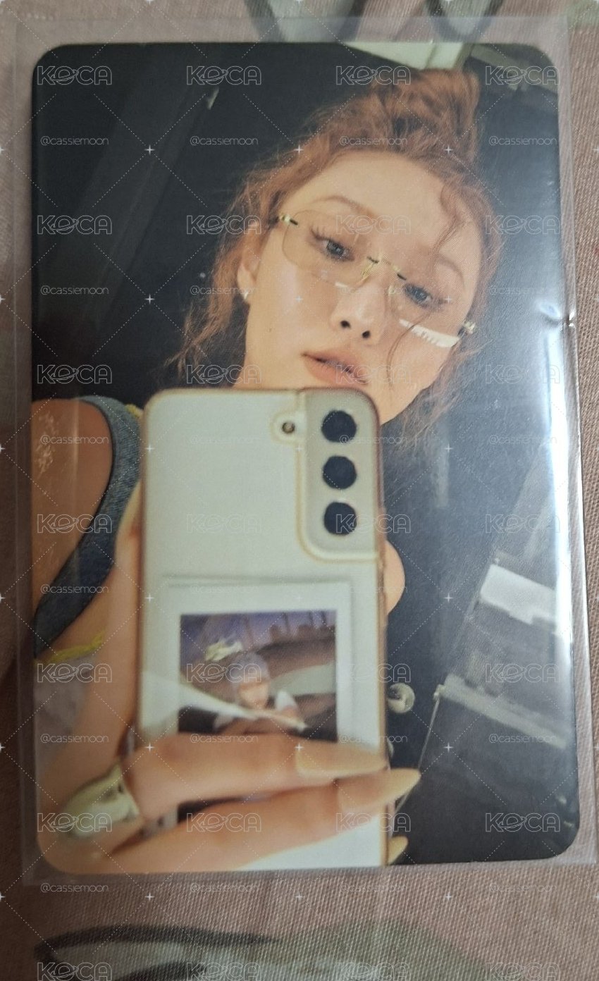 MAMAMOO HWASA the 1st FANCON TOUR [Twits] Tin case 周邊卡 