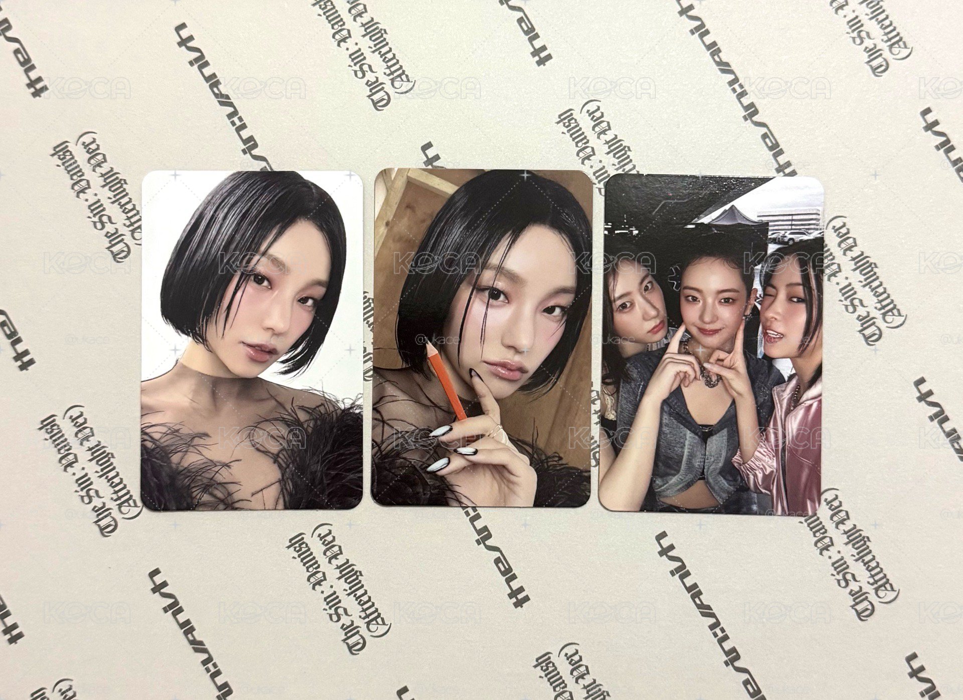 itzy gwgb台北簽售粒/專卡