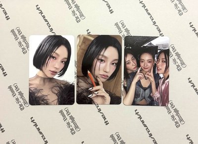 itzy gwgb台北簽售粒/專卡