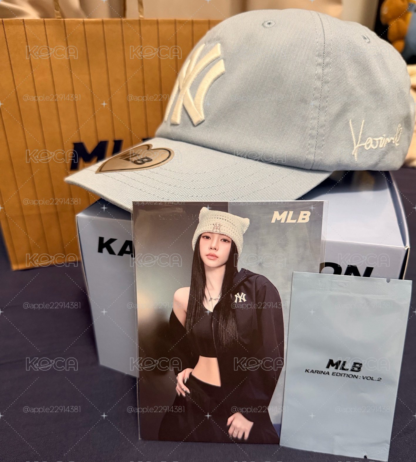 MLB 2.0水藍色帽子