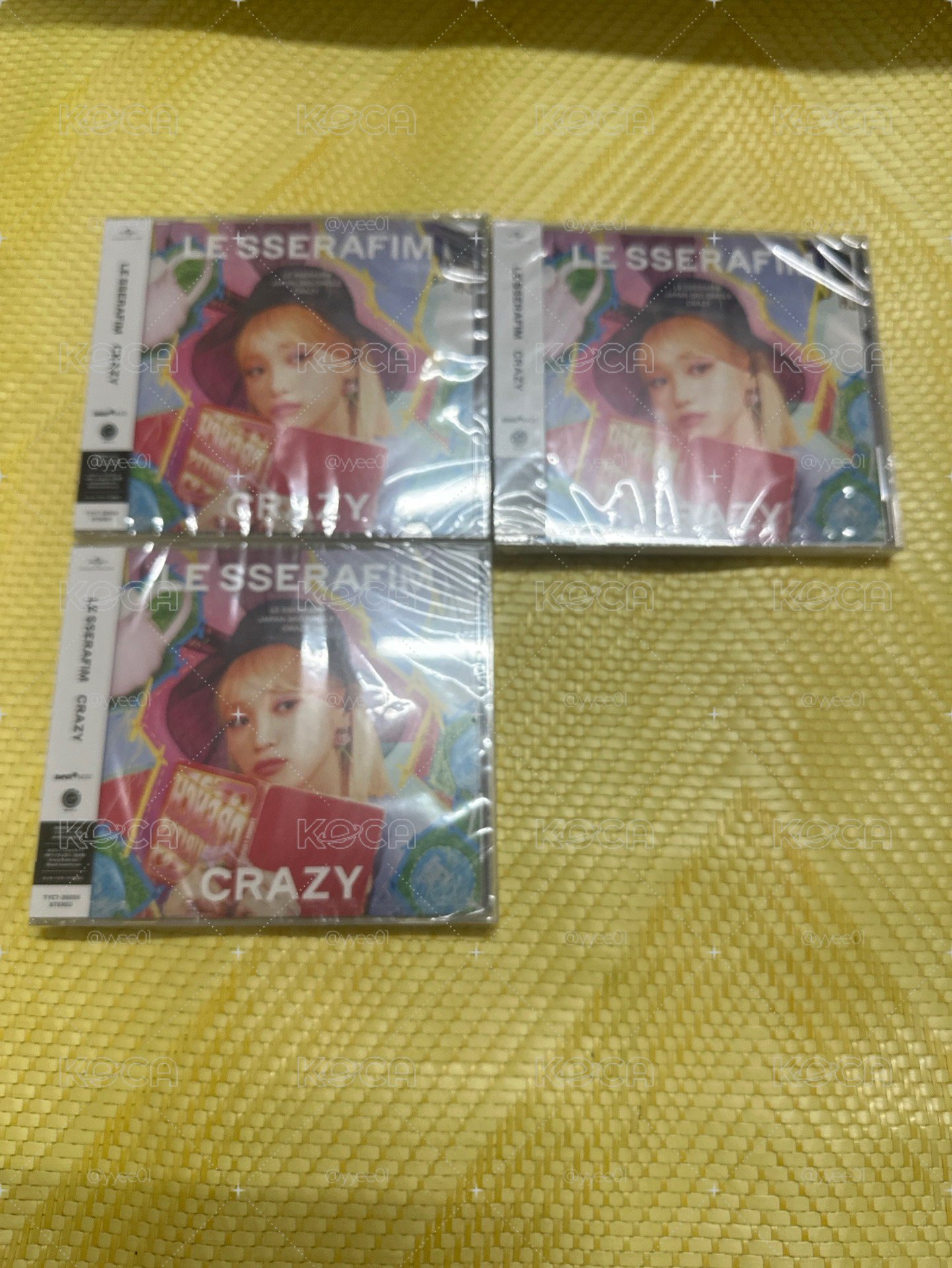 lesserafim crazy 日專 采源封