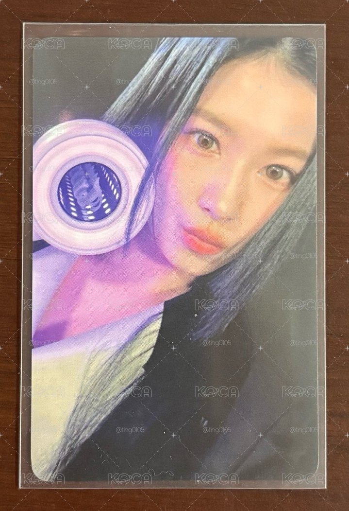Sana 手燈 wm 特典卡