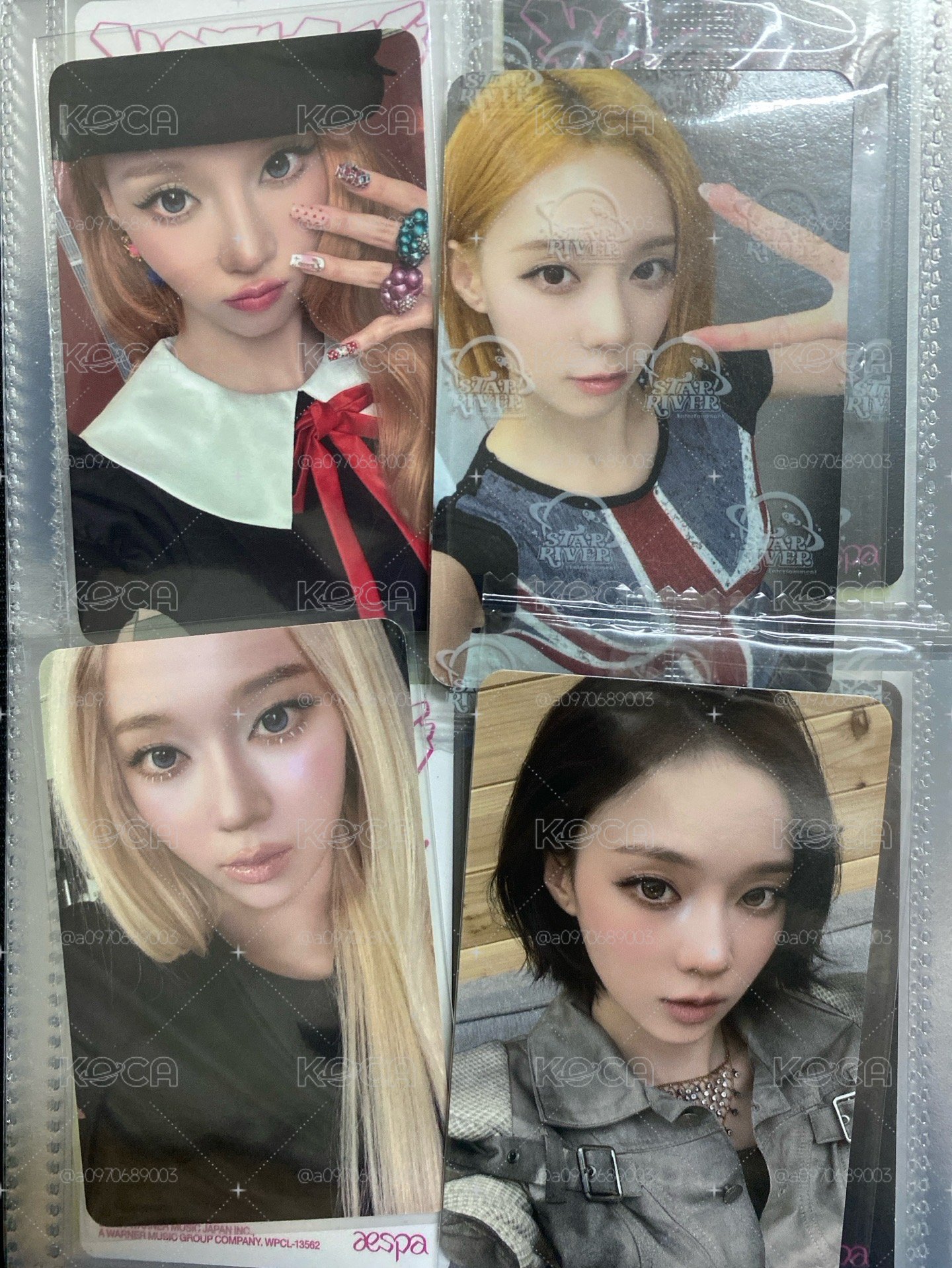 4張不拆 2張帥冬+2張美冬 （有中背