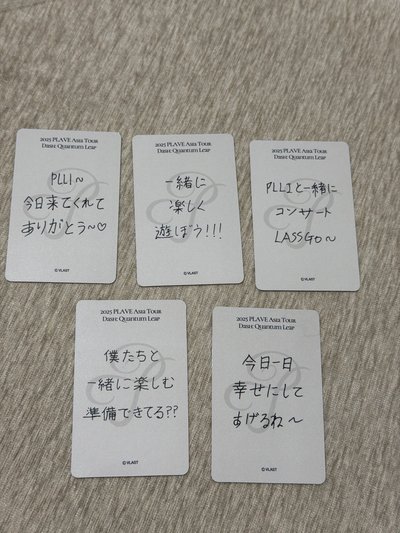 plave 日本入場卡