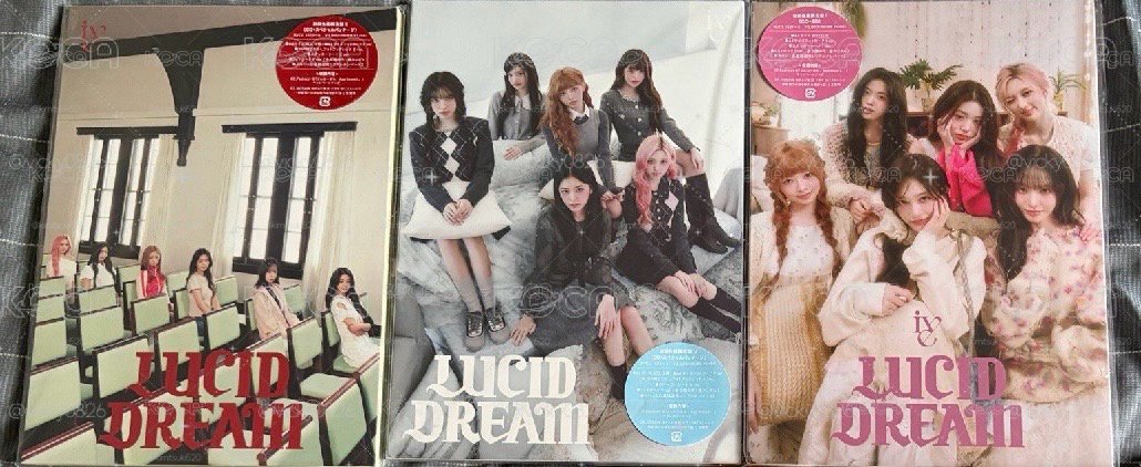 LUCID DREAM 初回限定I V E三盤專