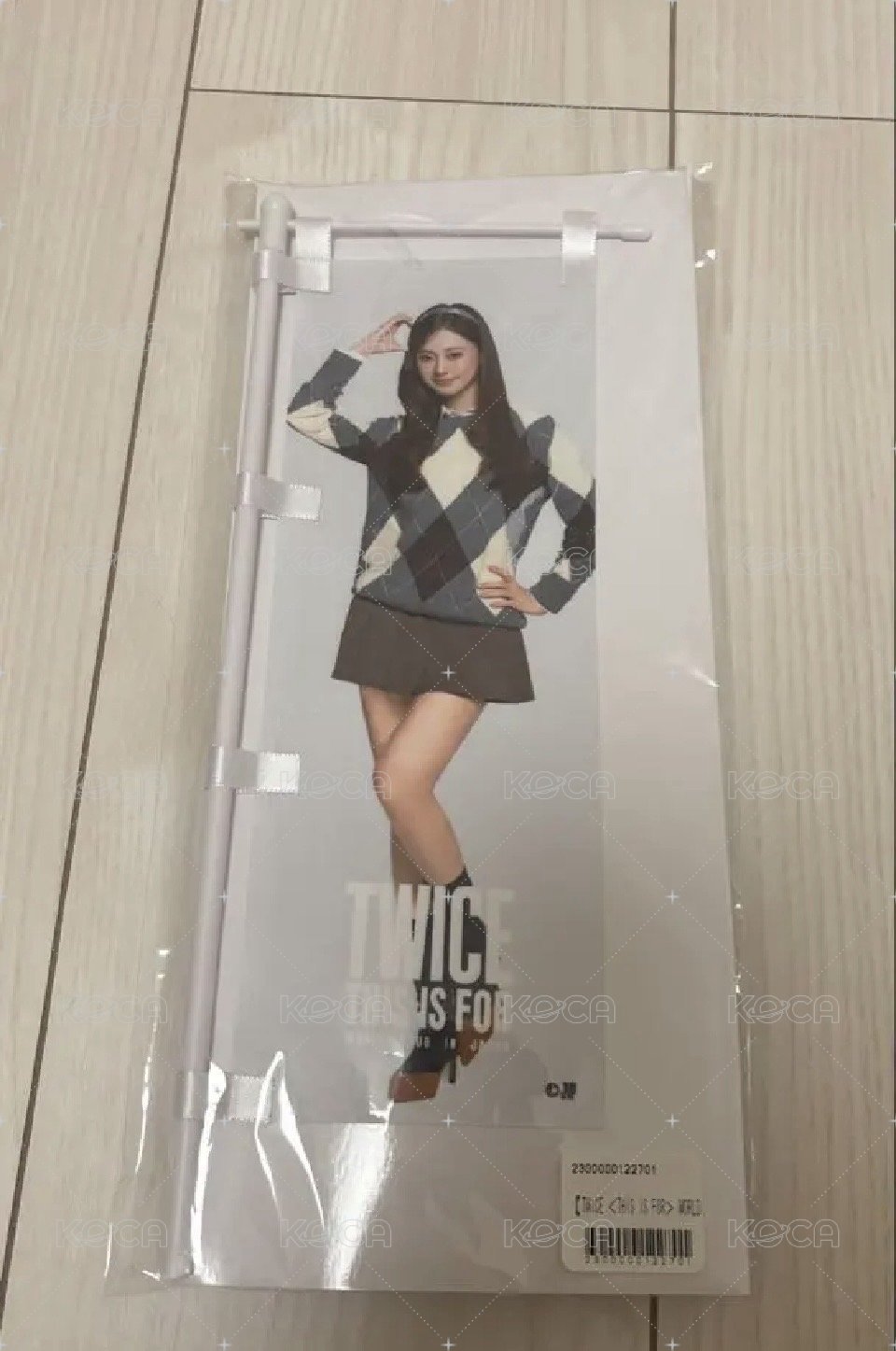 TWICE 新國立一番賞 子瑜旗幟